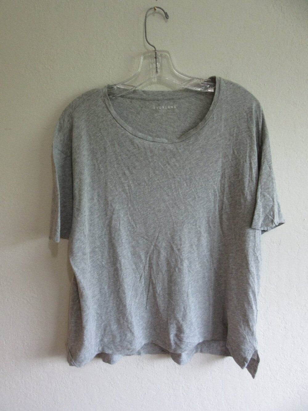 Everlane Gray M Cotton Basic T-Shirt